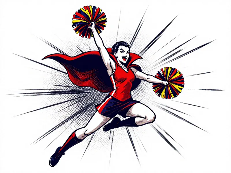 Vampire Princess Cheerleader Girl cover art