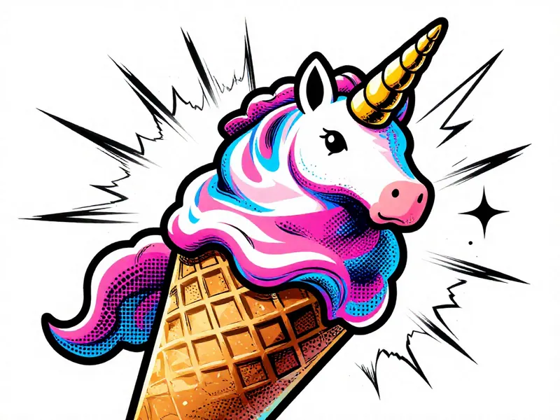 Unicorn Ice Cream Cone Maker cover art