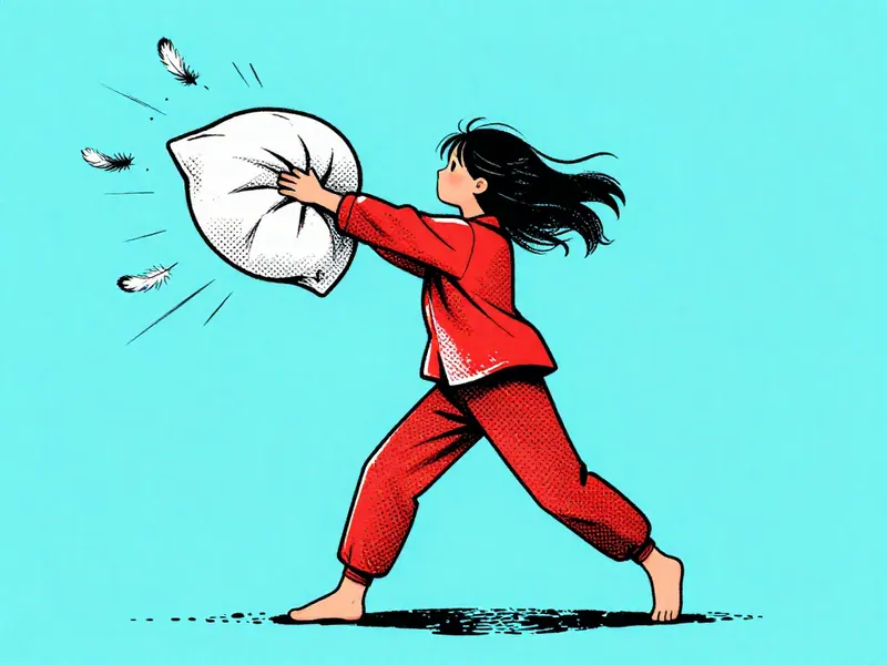 Crazy Pillow Fight Sleepover Party cover art