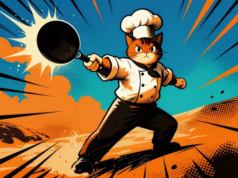 Lovely Virtual Cat At Restaurant cover art