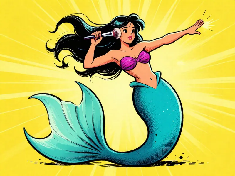 Mermaid chage princess cover art