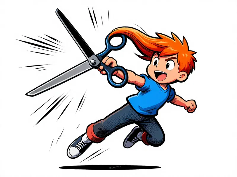 Super scissors cover art