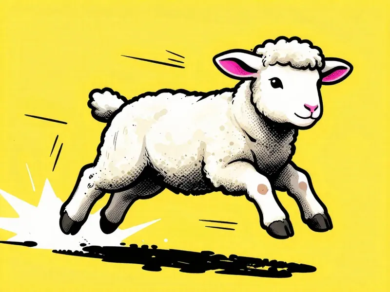 Baby sheep ColoringBook cover art