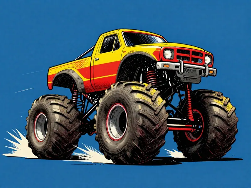 Monster Truck Extreme Stunts cover art