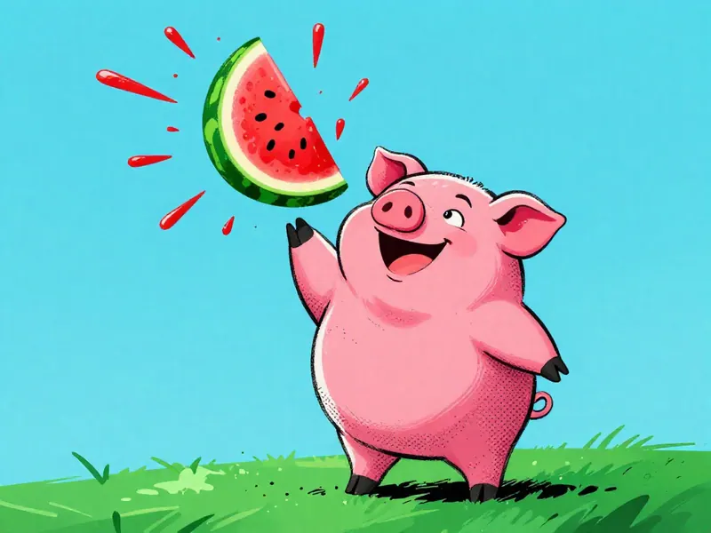 Piggy vs Watermelon cover art